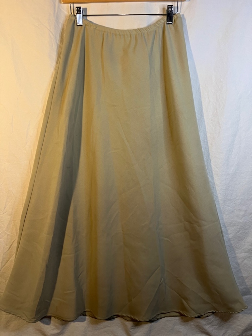 😻5for$15😻 Plaza South Light Beige A-Line Women's Skirt 12